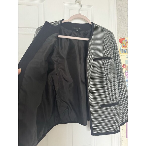 Talbots Black and White Blazer - Picture 7 of 7